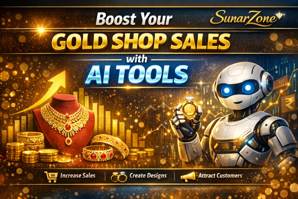 AI scanner detecting fake vs real gold ornaments.